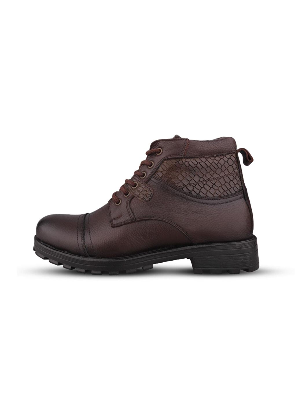 Kahverengi Erkek Günlük Bot - Kahve, Hakiki Deri-1