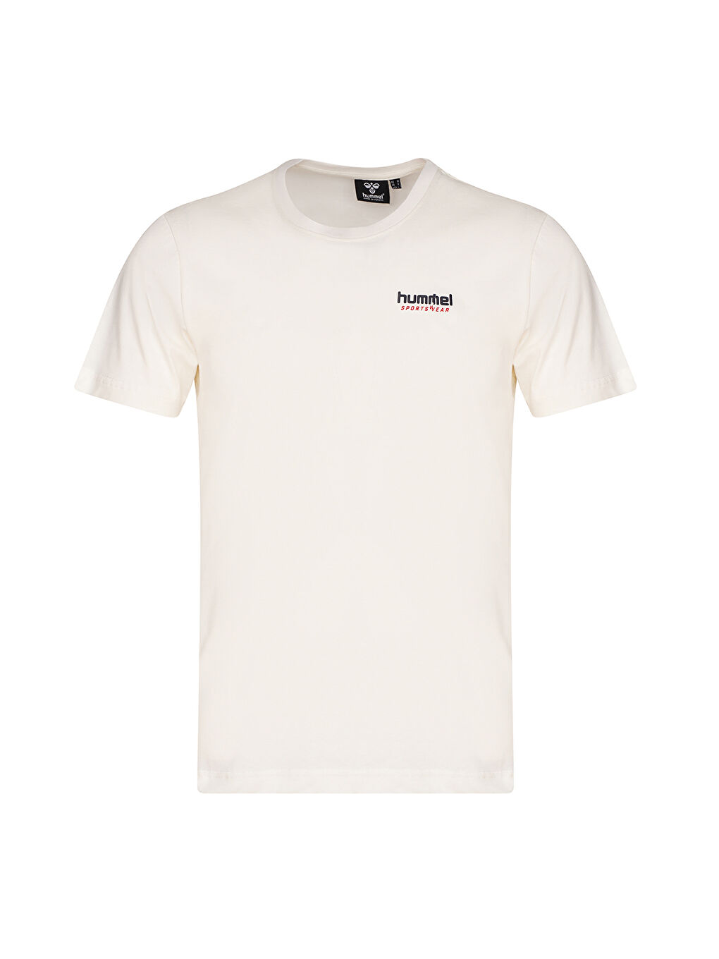 Zumo Erkek Ekru Yuvarlak Yaka Tişört