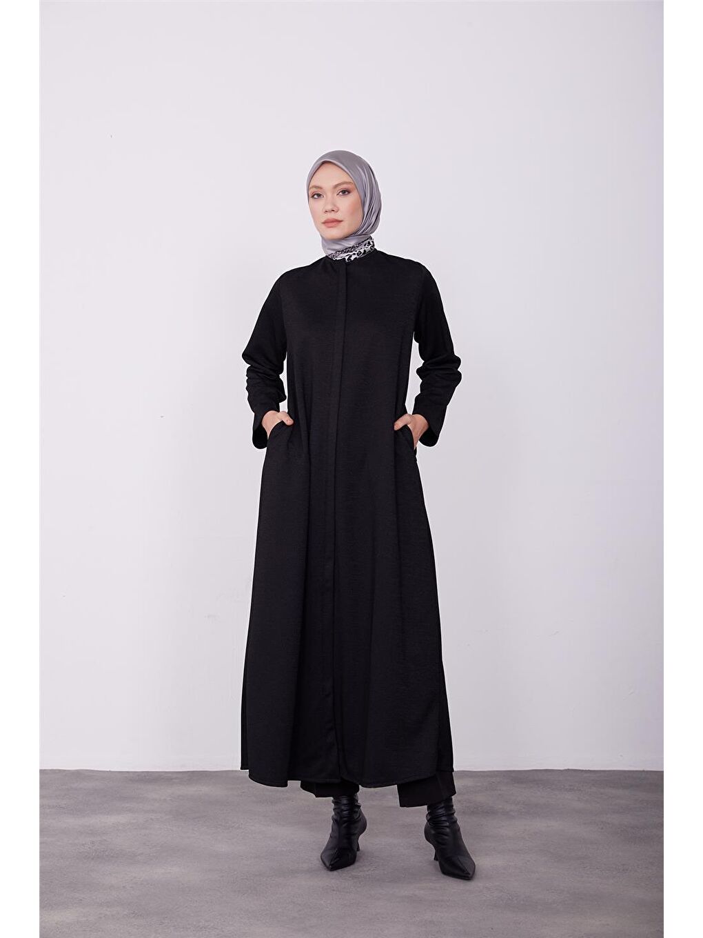 ARMİNE Siyah Ferace 23Kd5001