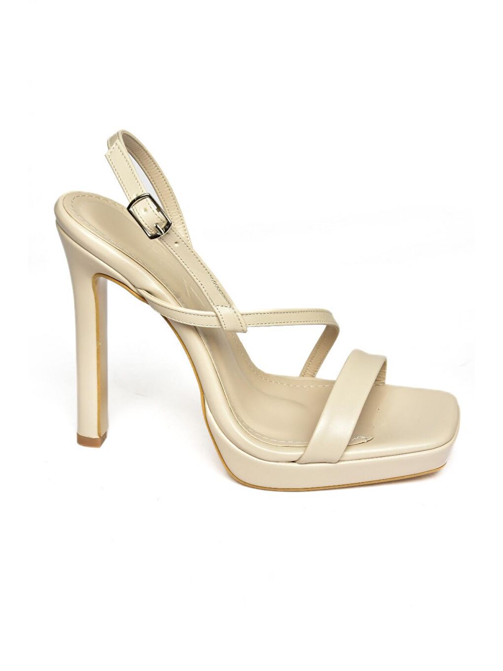 Bej S5696166 Ten Kadın Topuklu Ayakkabı