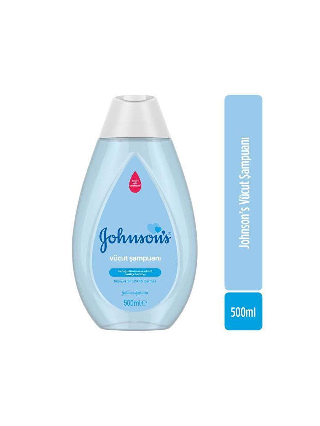 JOHNSON'S Renksiz Regular Vücut Şampuanı 500 ml - 1