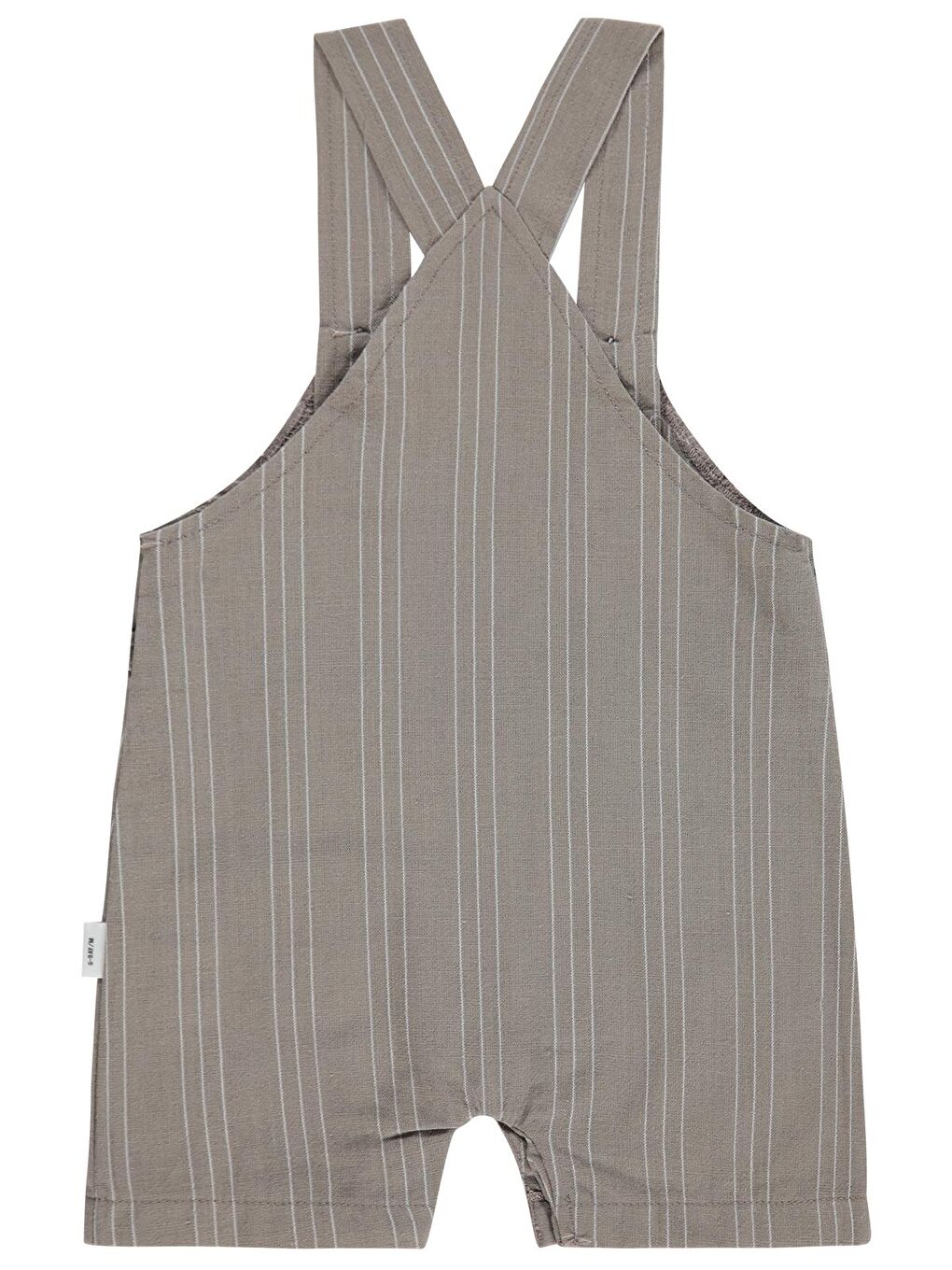 Baby Çizgili 6-18 Ay Salopet - Kahverengi 18-24 Ay-2