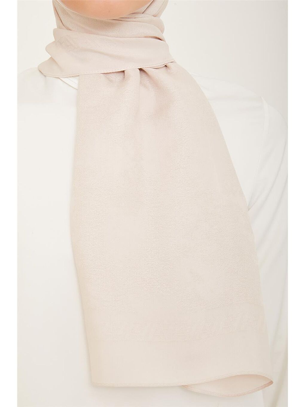 Beyaz Trend Zümrüt Şal 2 24222 24217-1