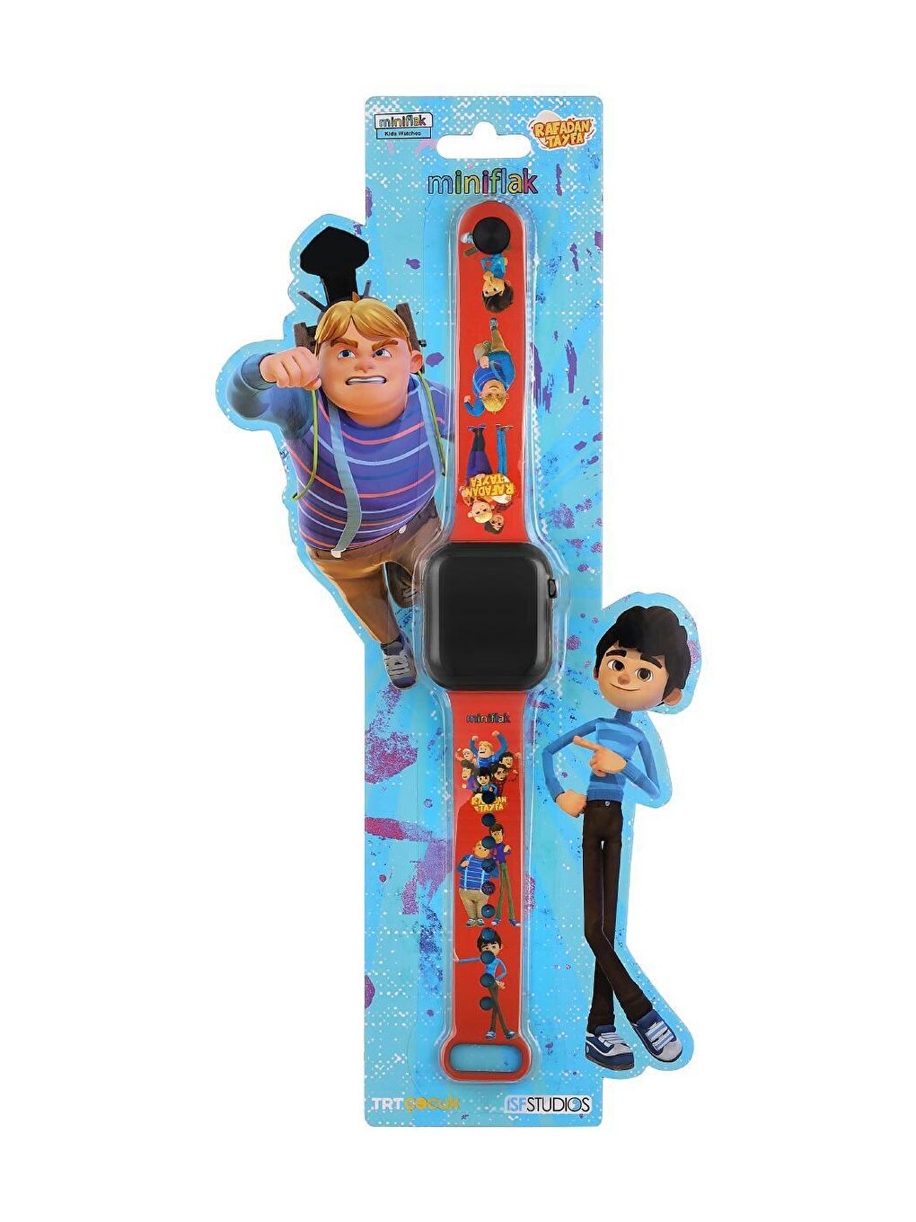 Rafadan Tayfa Lisanslı RF5090 Kırmızı Led Çocuk Kol Saati-2