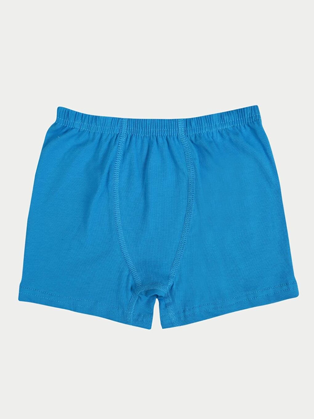 6'Lı Erkek Çocuk Pamuklu Astro & Space Karışık Boxer-6