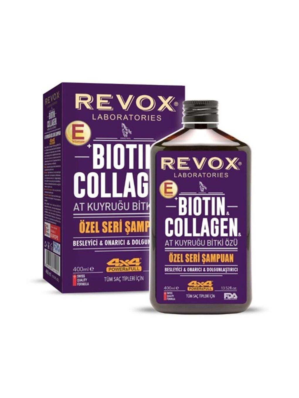 Biotin & Collagen At Kuyruğu Şampuan 400 ml