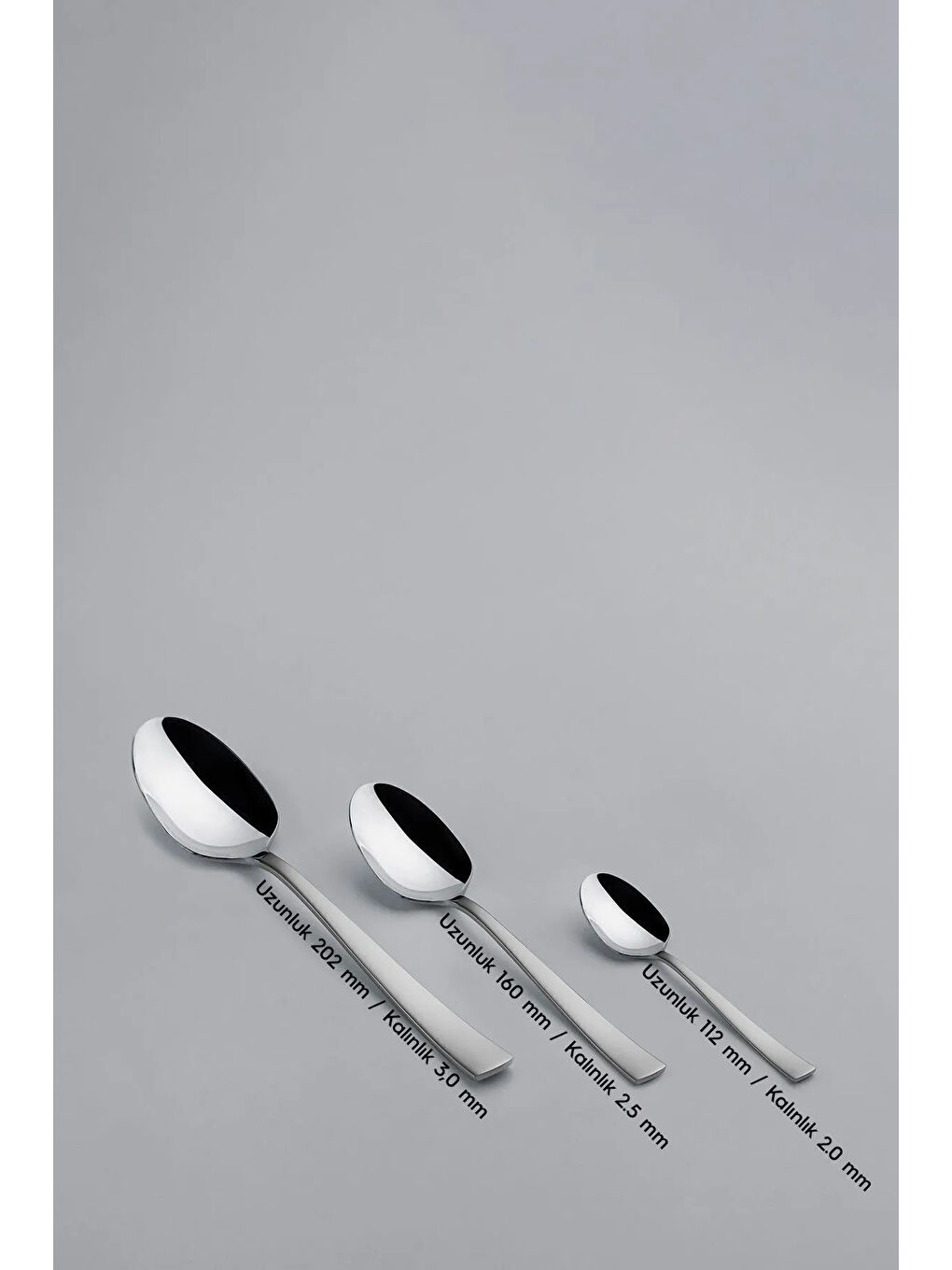 Gri Deniz Saten 12 Kişilik 89 Parça Kutulu Çatal Kaşık Bıçak Takımı-5