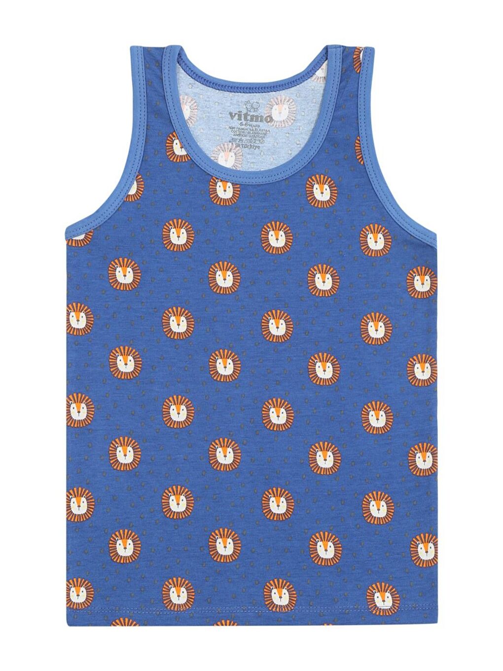 3'Lü Erkek Çocuk Pamuklu Mix Karışık Atlet