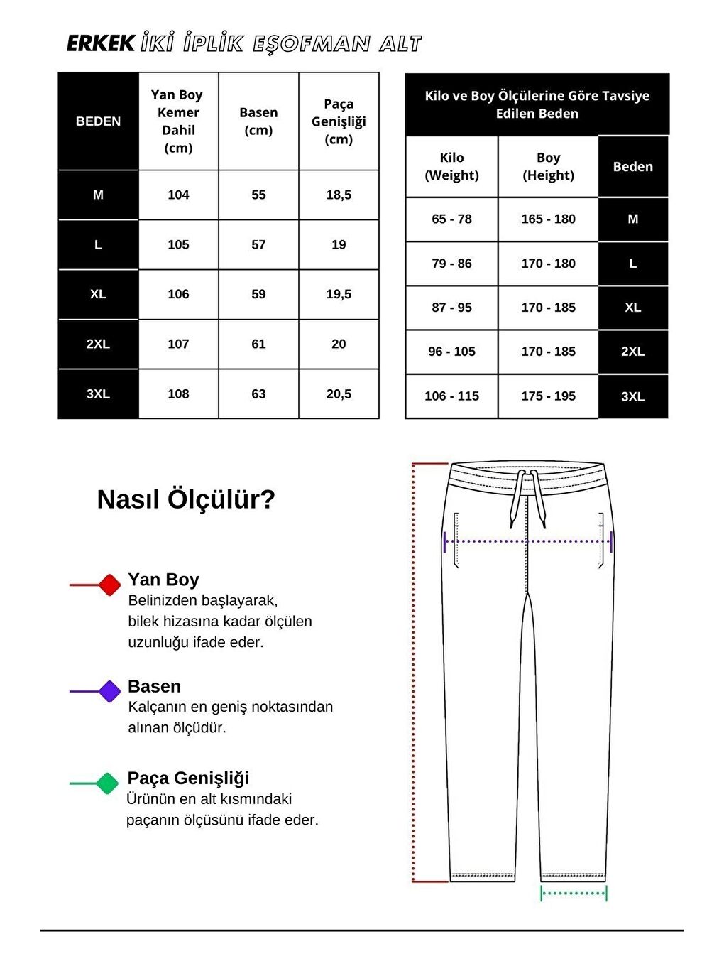 Molina Gri Erkek Basic Eşofman Altı-4