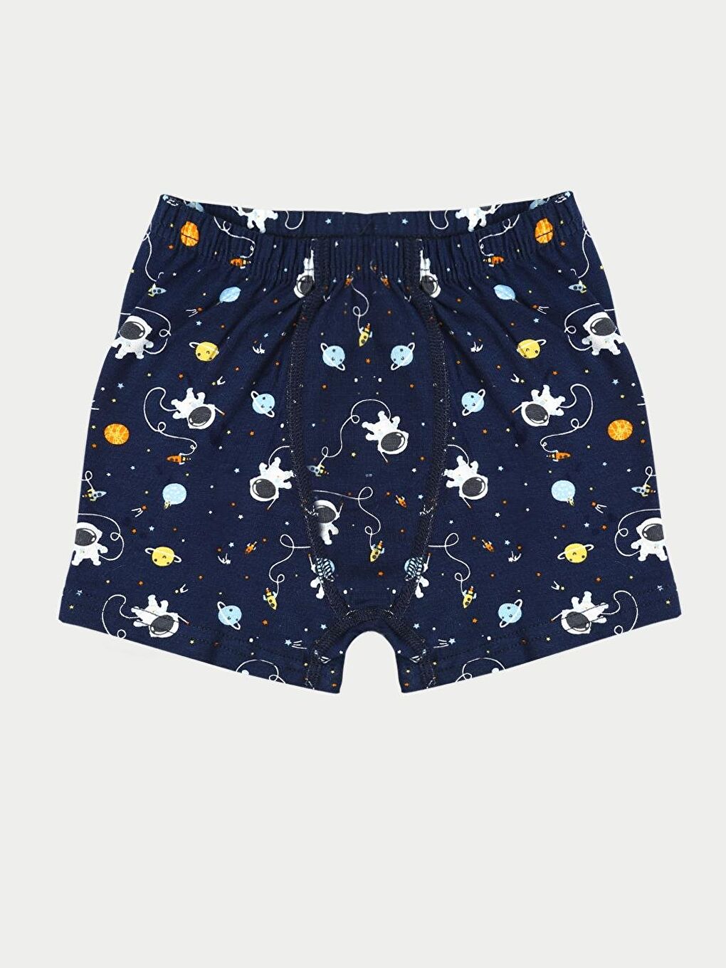 3'Lü Erkek Çocuk Pamuklu Space Karışık Boxer