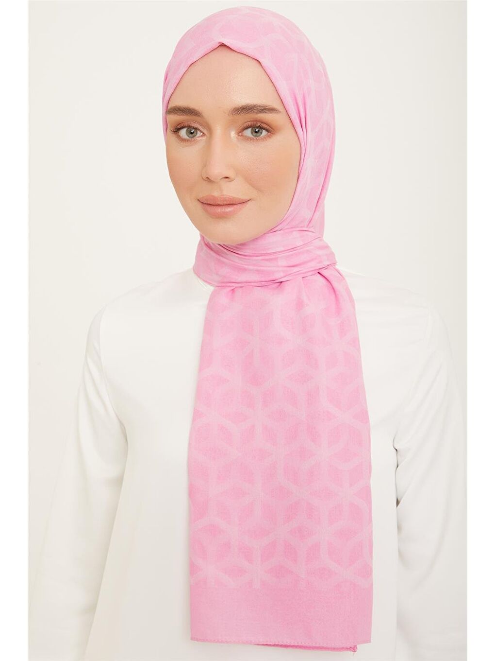 ARMİNE Pembe Armine Trend Ultralight Şal 17 23005 3199