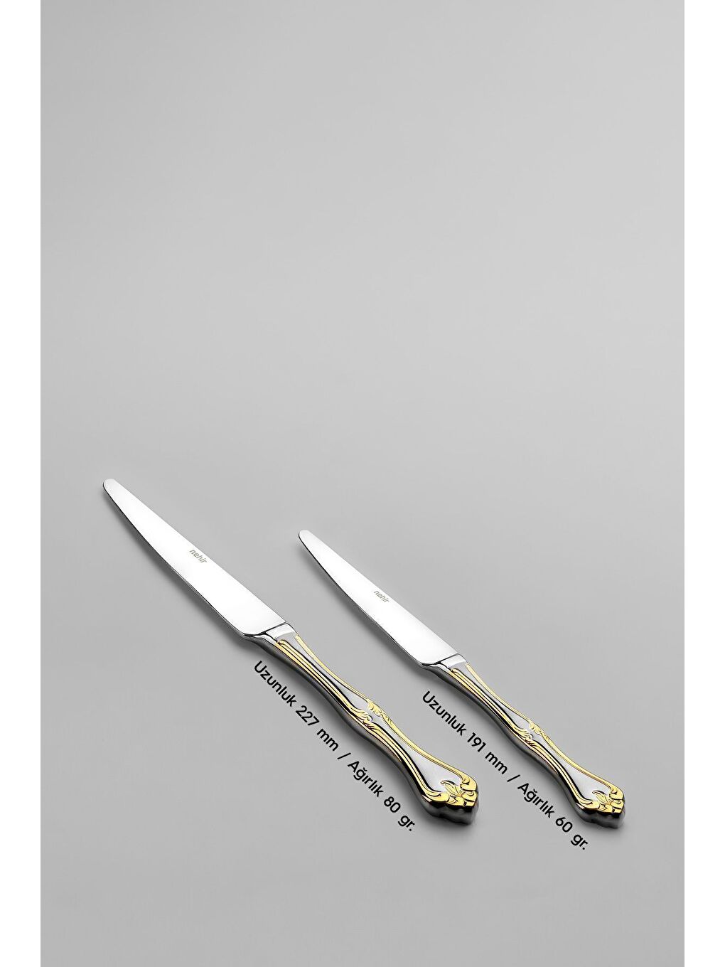 Sarı Lalezar Altın Saten 12 Kişilik 89 Parça Kutulu Çatal Kaşık Bıçak Takımı-5