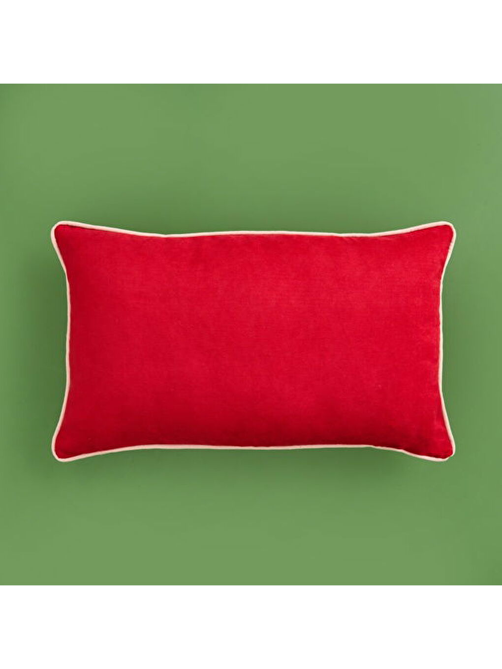 Soft Love Kırlent - Kırmızı - 30x50 cm-2