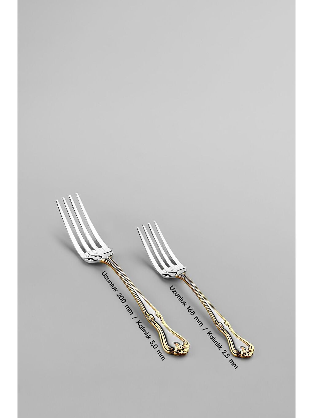 Sarı Lalezar Altın Saten 12 Kişilik 89 Parça Kutulu Çatal Kaşık Bıçak Takımı-6