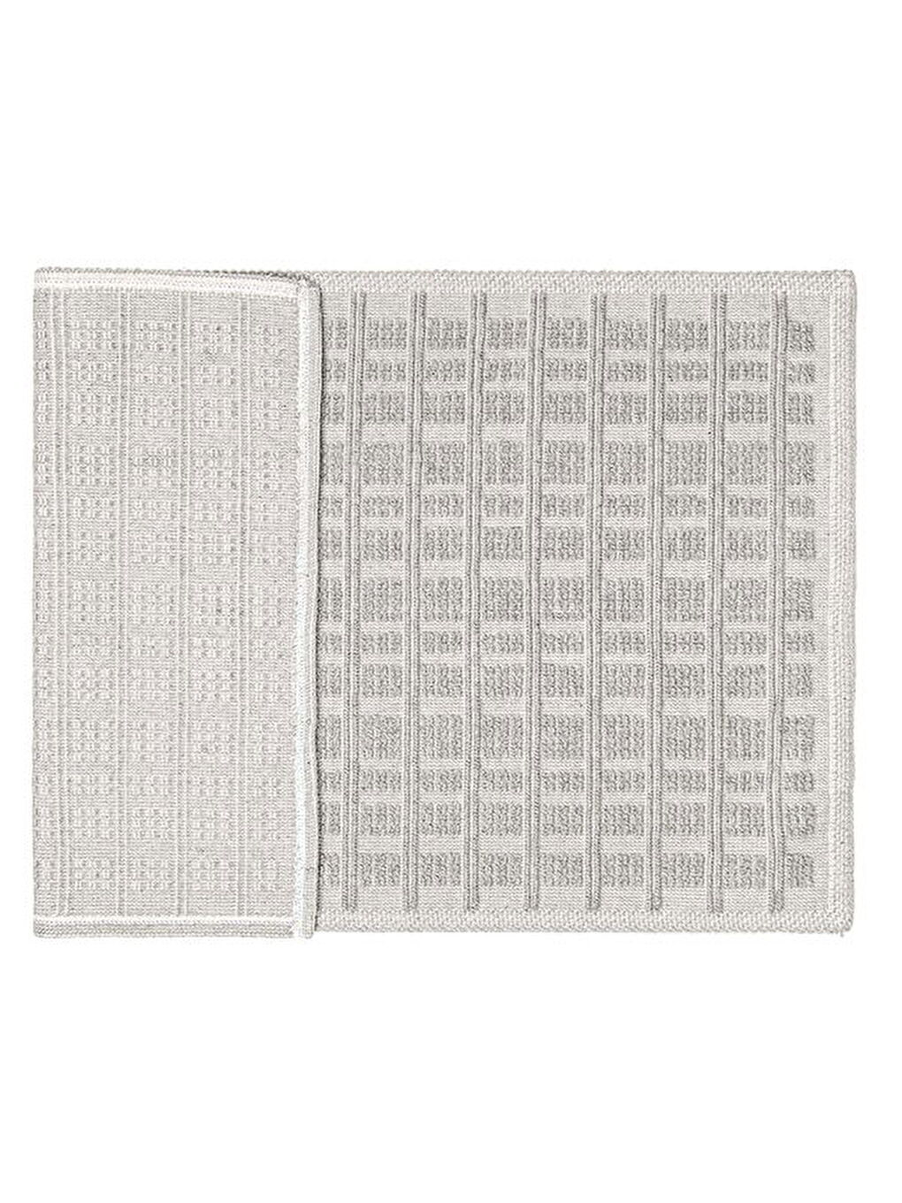 Soft Wesley Natürel 2'li Banyo Paspası - Antrasit - 60x100 cm + 50x60 cm-3