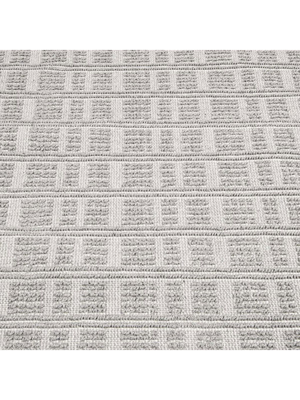 Soft Wesley Natürel 2'li Banyo Paspası - Antrasit - 60x100 cm + 50x60 cm-5