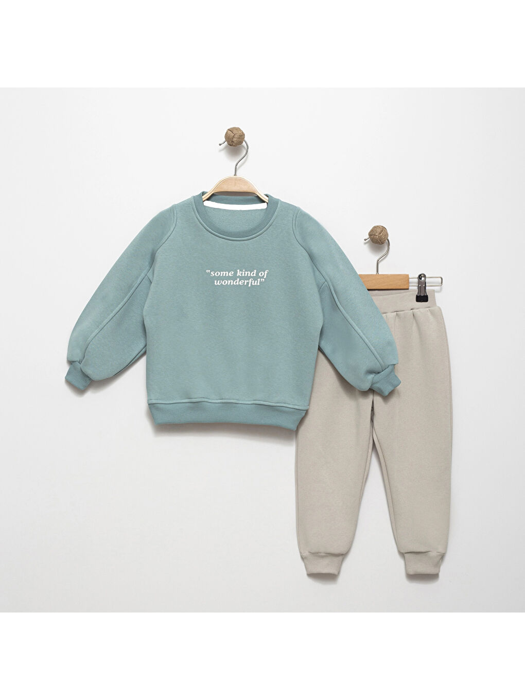 Yeşil Some Kind Of Wonderfull Baskılı Takım 15938