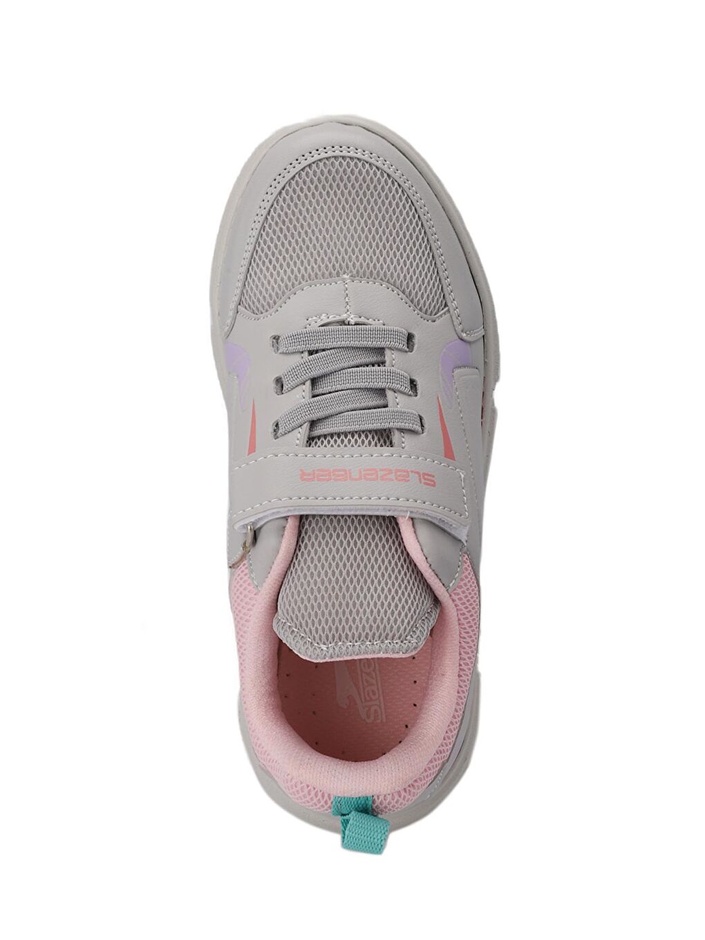 SLAZENGER KEPA Sneaker Kız Çocuk Ayakkabı Koyu Gri / Pembe - 4