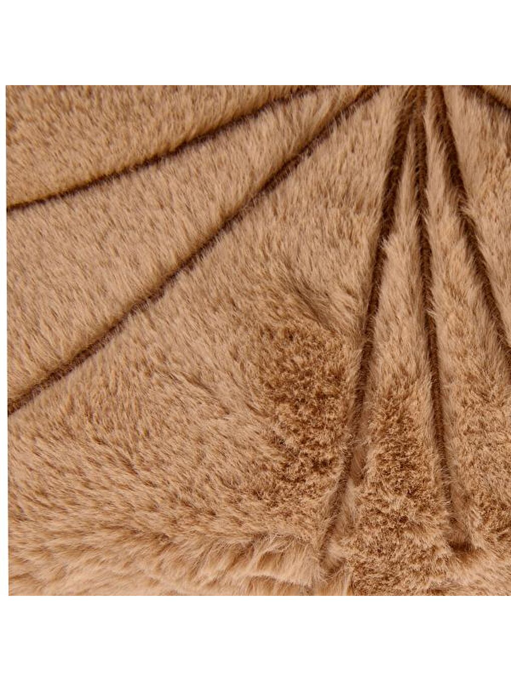 Soft Yaprak Figürlü Yastık - Kahverengi - 40x40 cm-1