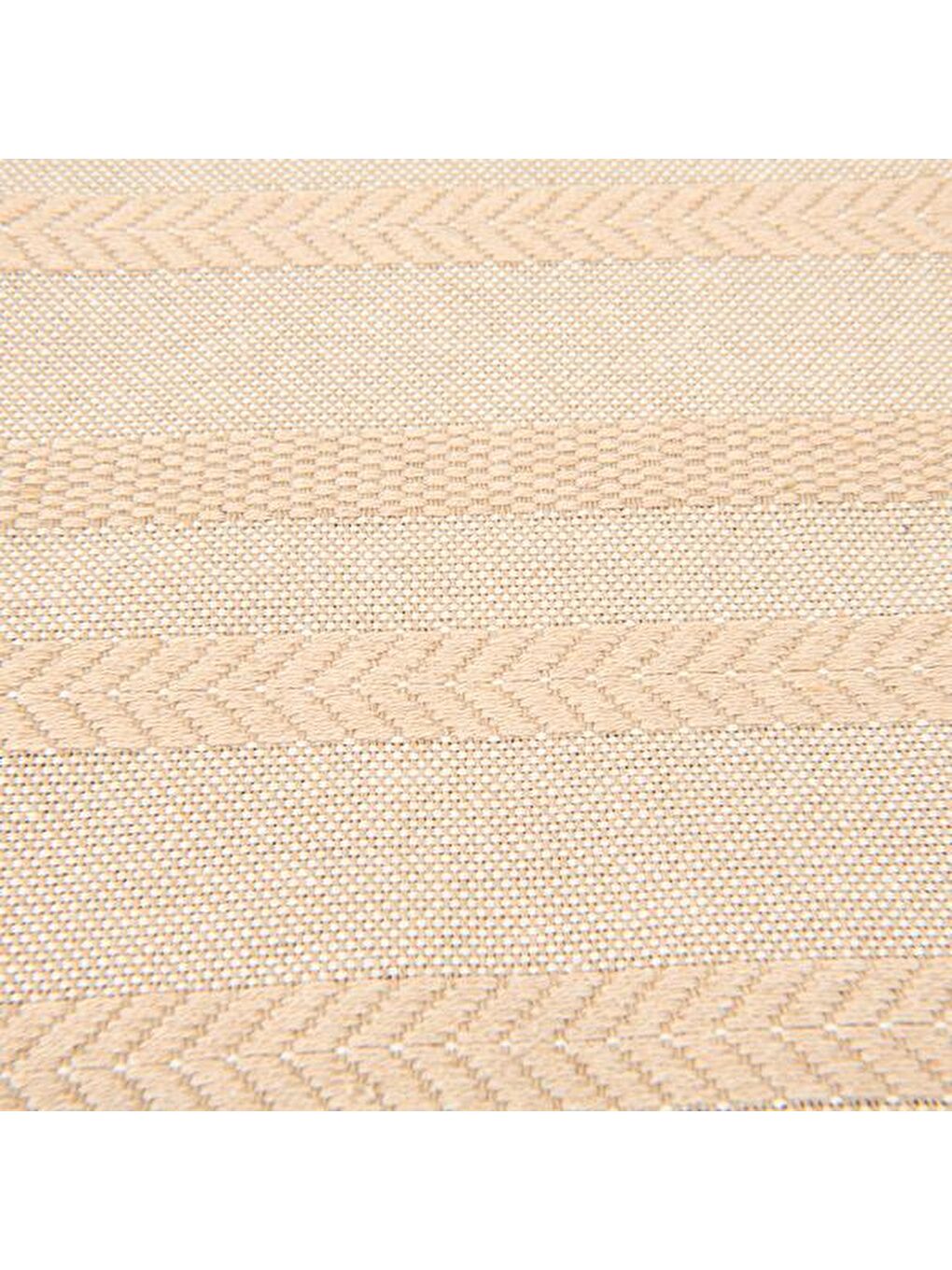 Evidea Soft Siena Püsküllü Runner - Bej - 50x130 cm - 2