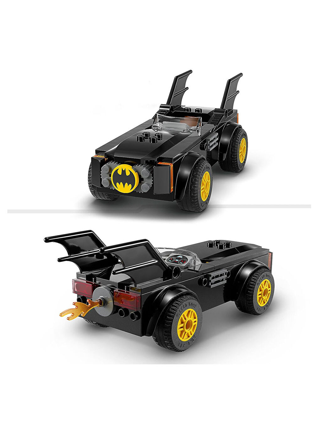 Lego Renksiz DC Batmobile Takibi Batman Jokere Karşı 76264 - 3