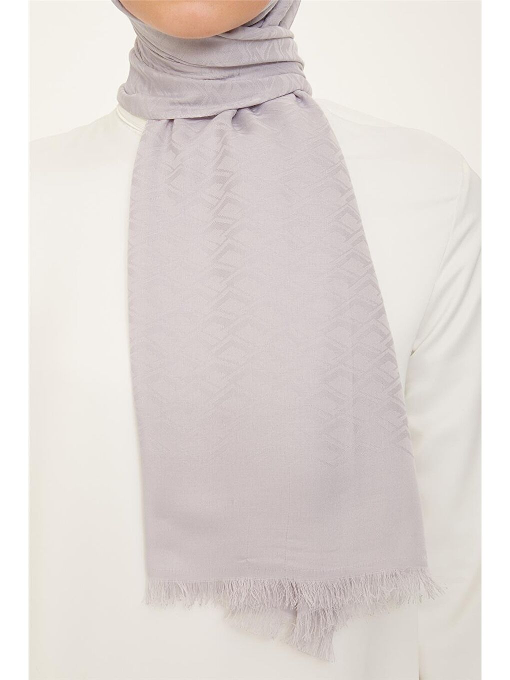 Gri Trend Açelya Şal 3 121 104-1
