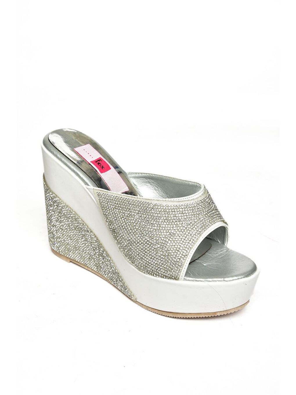 S8200063 Beyaz Kadın Terlik-1