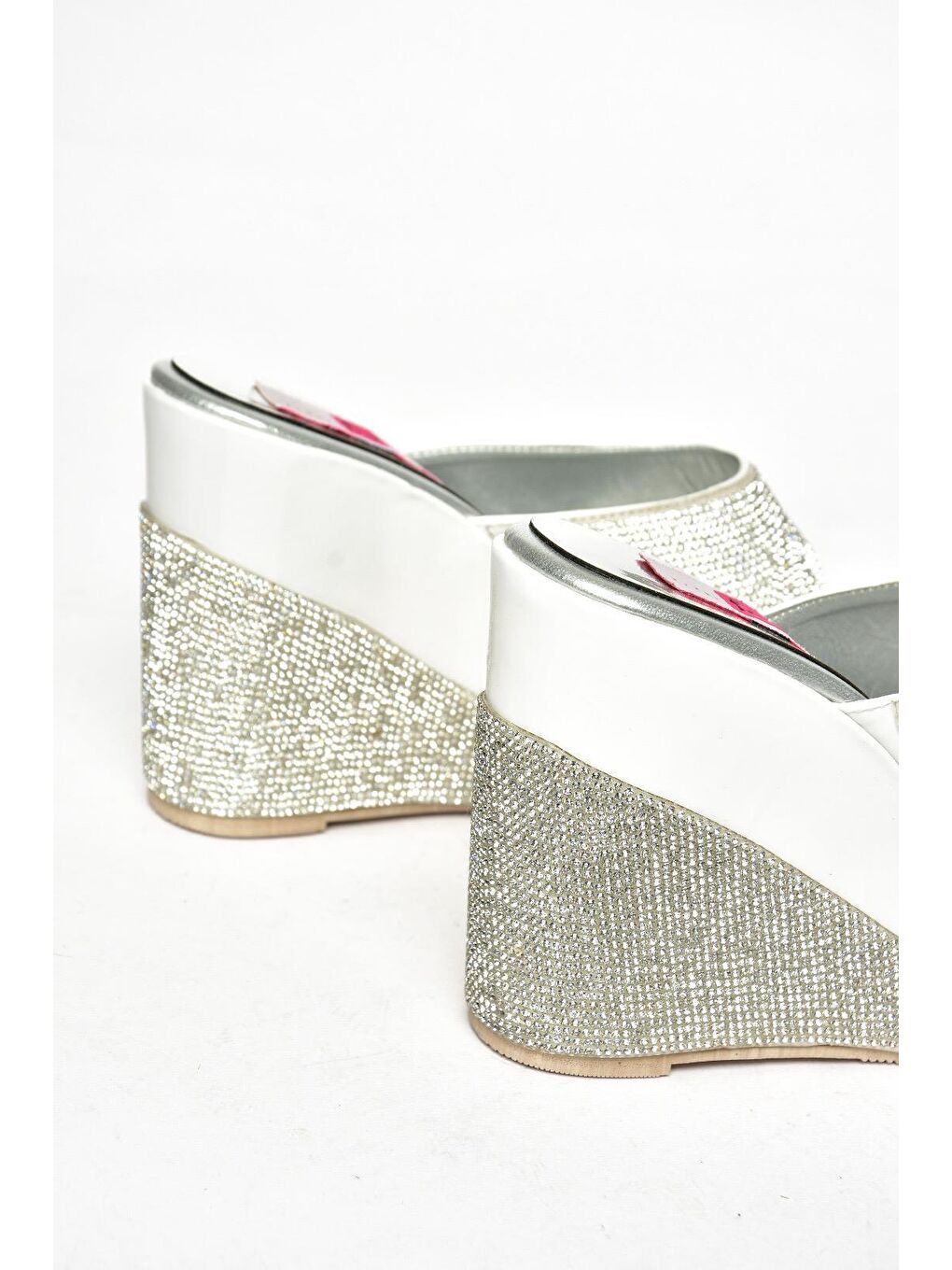 S8200063 Beyaz Kadın Terlik-2