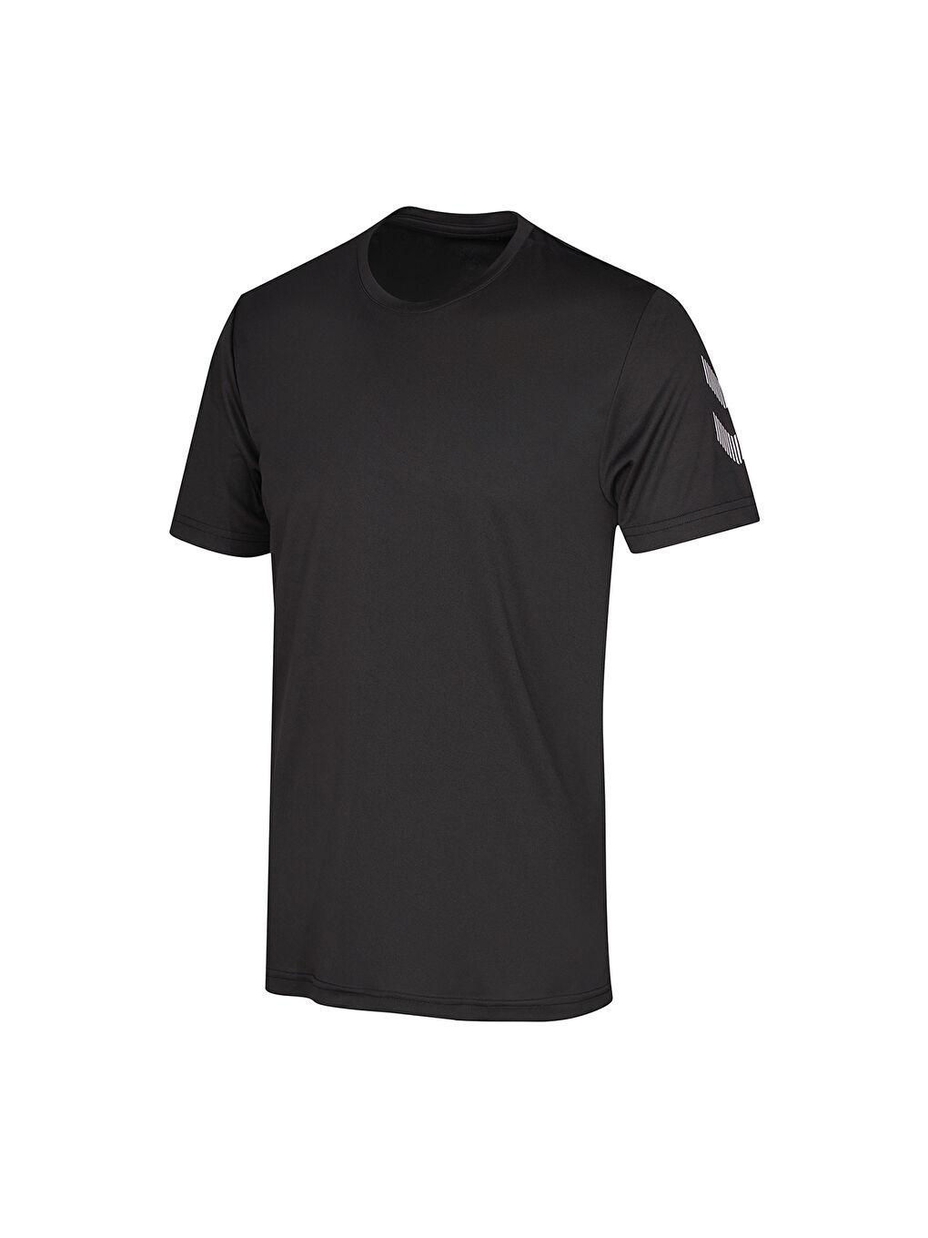 Tolvanera Erkek Siyah Yuvarlak Yaka Tişört-1