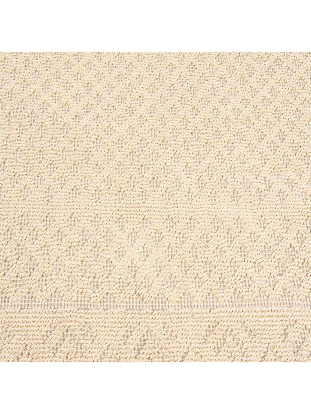 Soft Merry Natürel 2'li Banyo Paspası - Bej - 60x100 cm + 50x60 cm-1