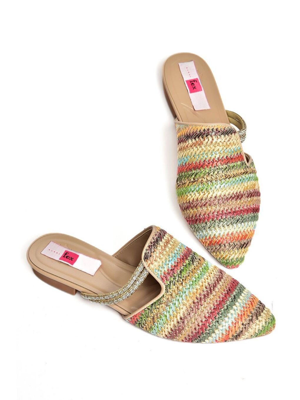 Karışık P8200314 Renkli Kadın Terlik-7