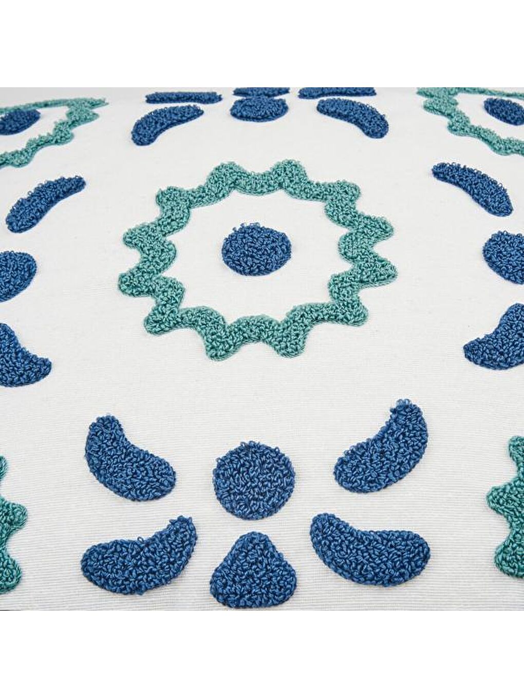 Soft Felix Punch Kırlent - Mavi - 45x45 cm-1