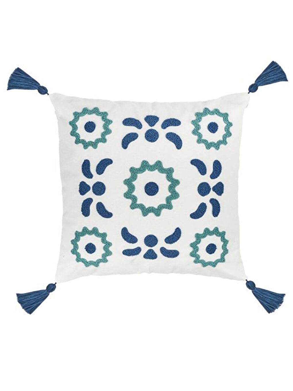 Soft Felix Punch Kırlent - Mavi - 45x45 cm-4