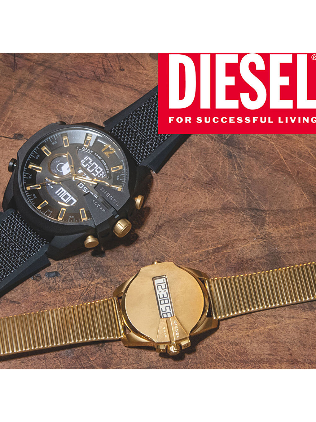 Siyah DZ4552 Erkek Kol Saati-3