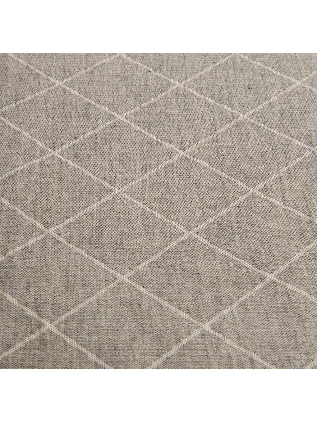 Soft Diamond Müslin Çift Kişilik Yatak Örtüsü - Gri - 200x220 cm-1