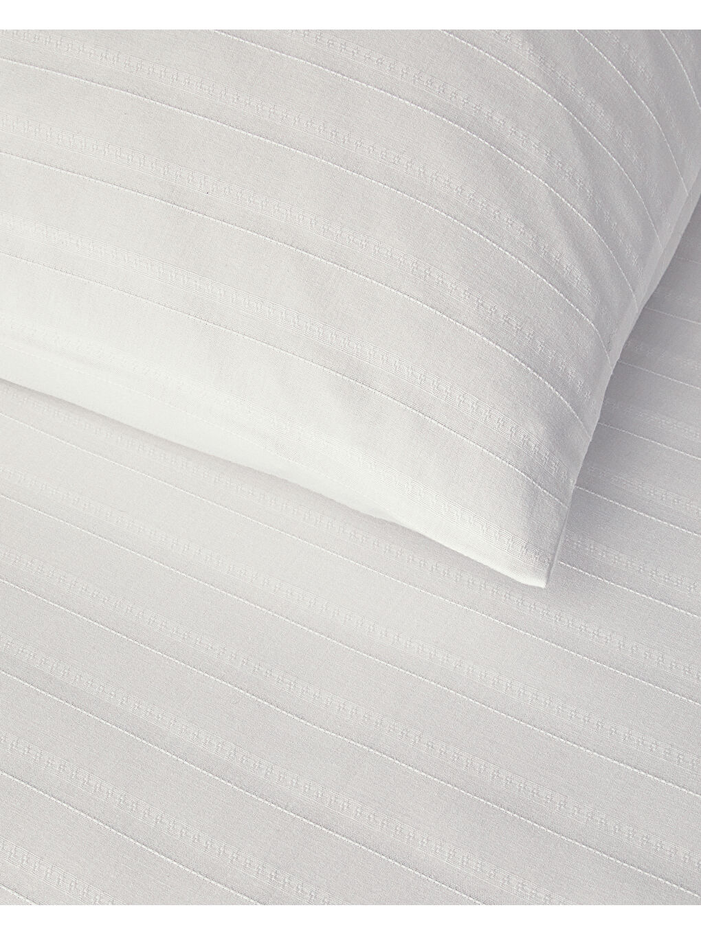 Diamond King Size Nevresim Takımı Beyaz-3