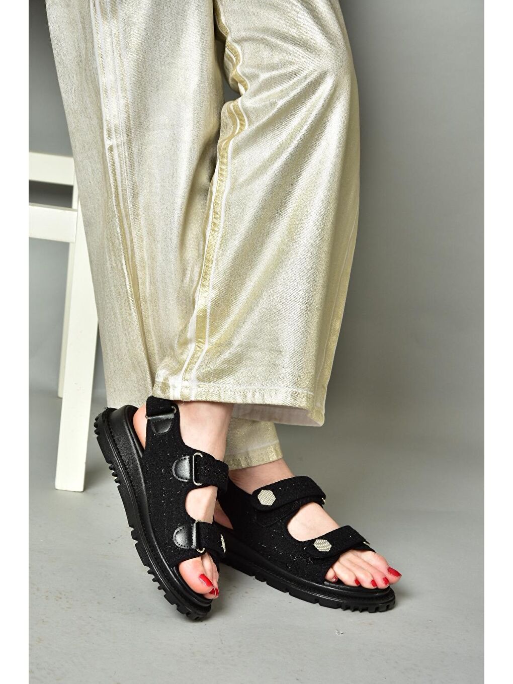 S2671220 Siyah Kadın Sandalet-3