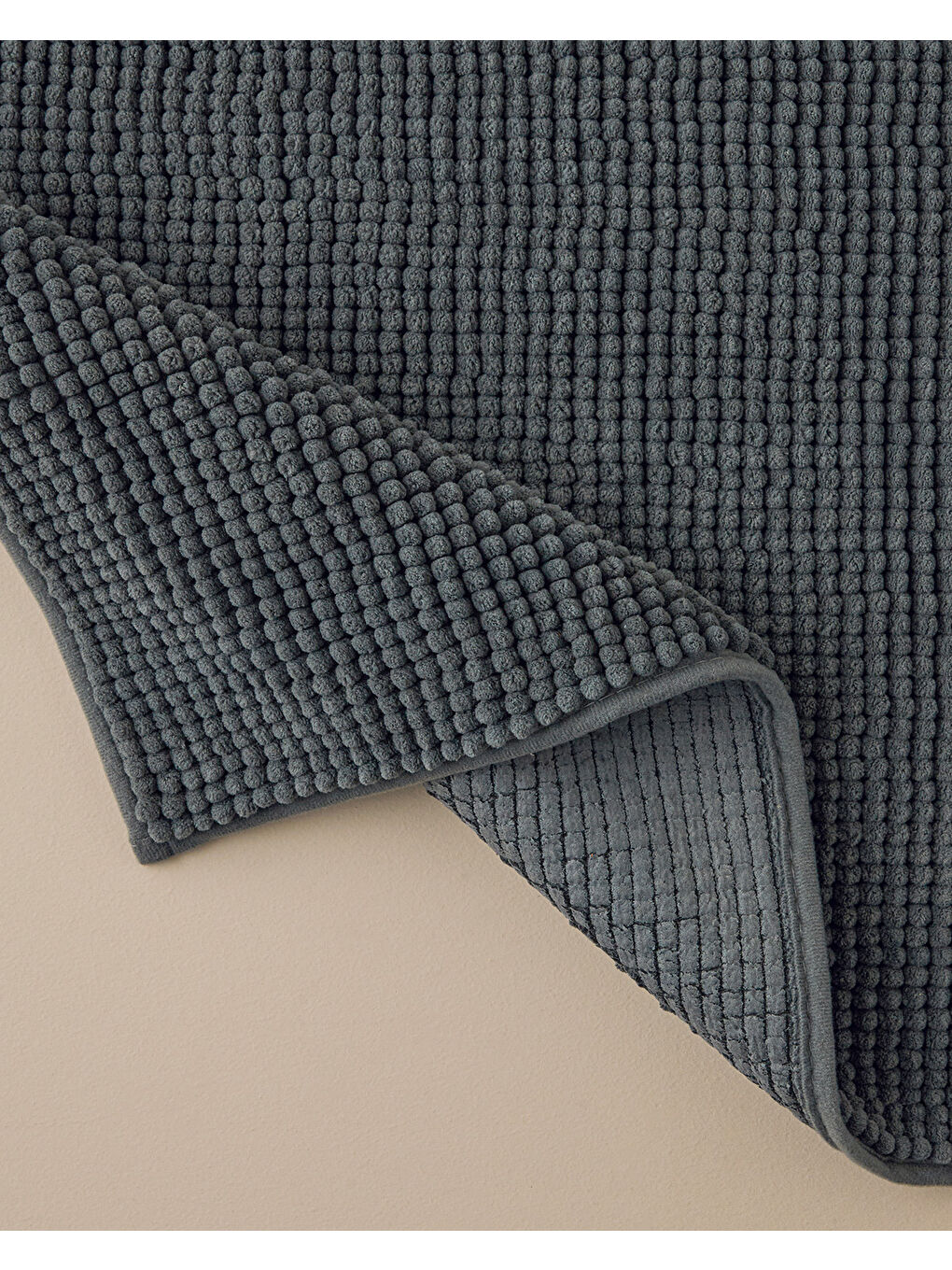 Paige Makarna Banyo Paspası Seti Antrasit-1