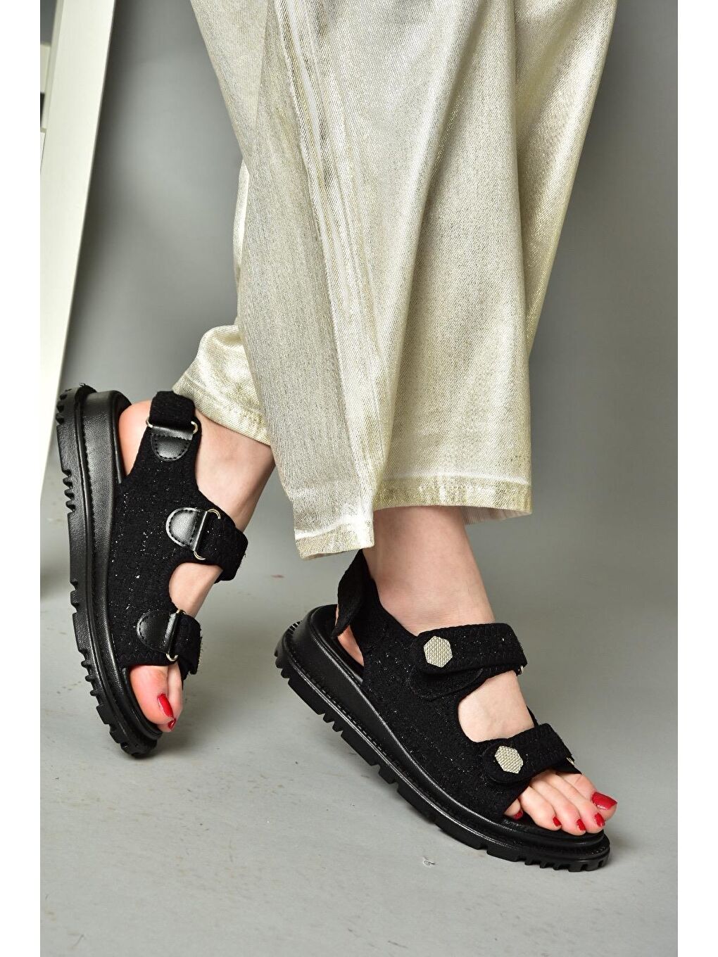 S2671220 Siyah Kadın Sandalet-7