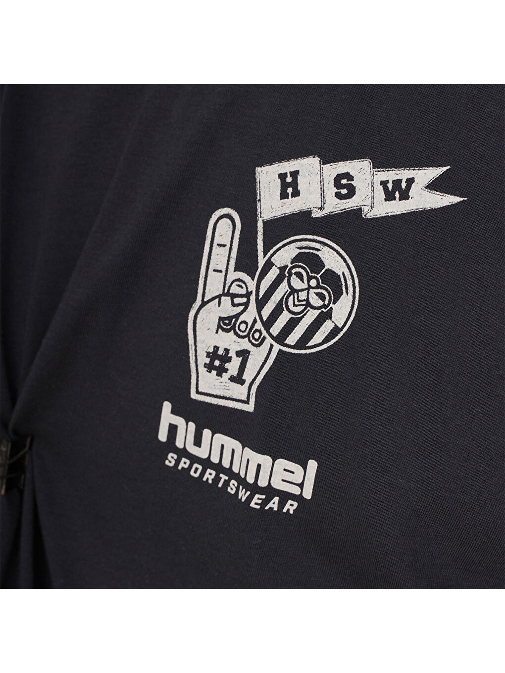 Tropico Erkek Siyah Yuvarlak Yaka Tişört-3