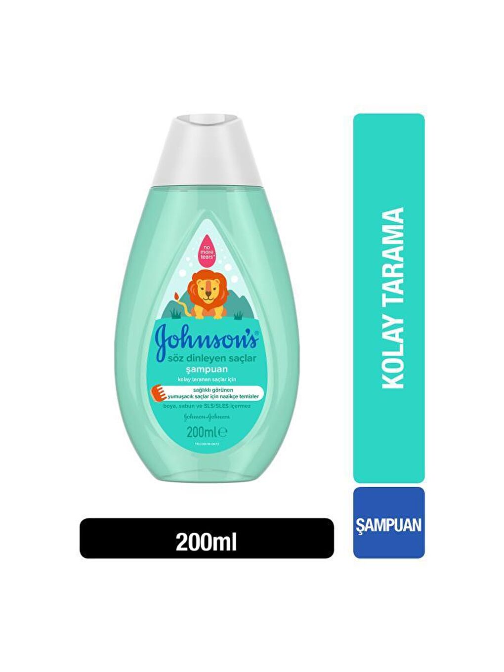 JOHNSON'S Renksiz Baby Söz Dinleyen Saçlar Bebek Şampuanı 200 ml