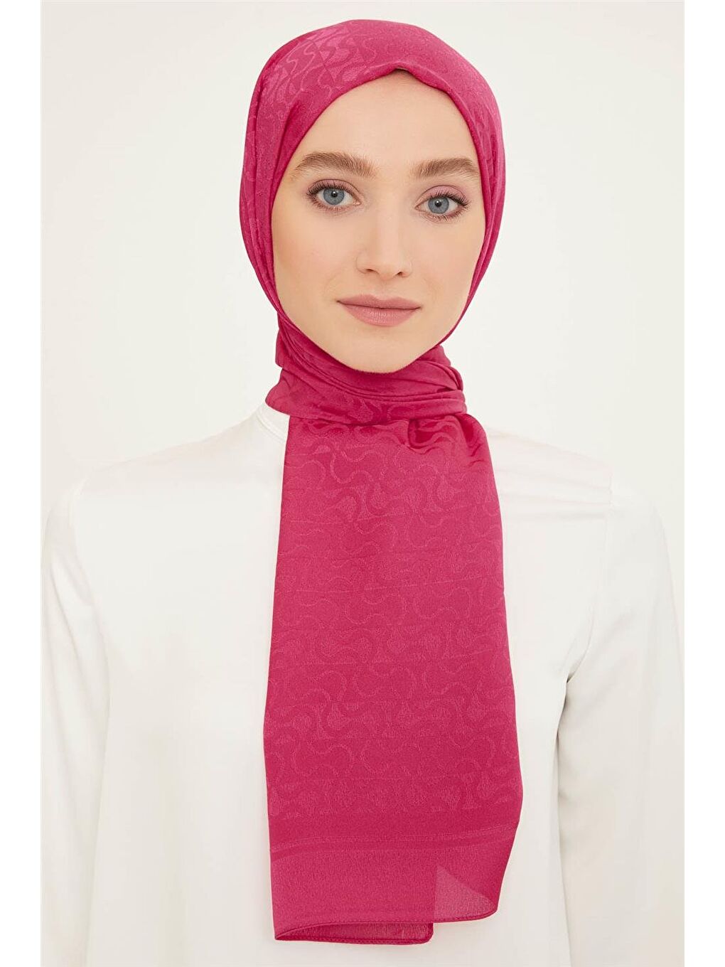 ARMİNE Pembe Trend Janjan Jakar Şal 11 24064 52