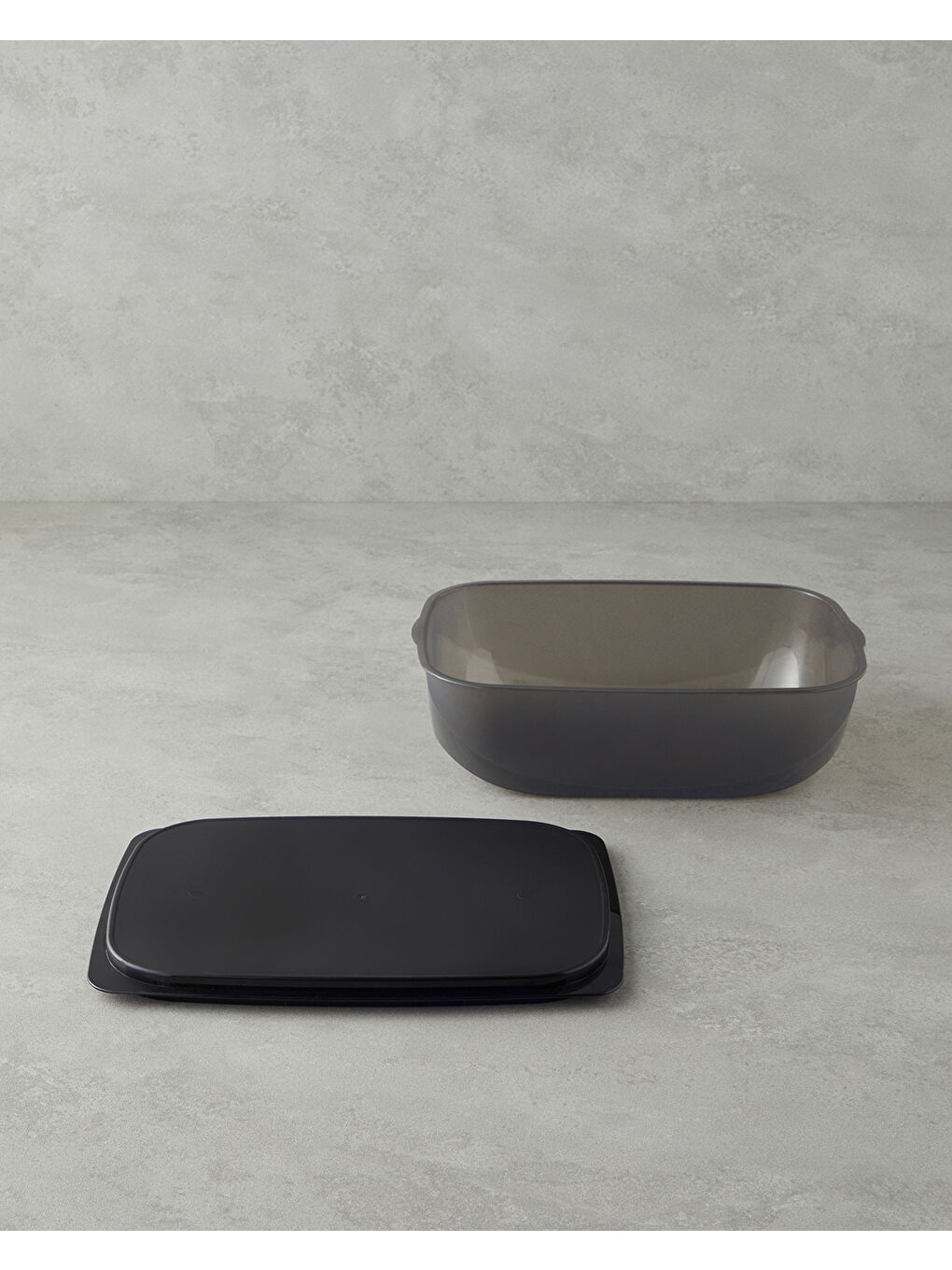 Morgan Plastik Saklama Kabı 30x21,5 cm Siyah-1