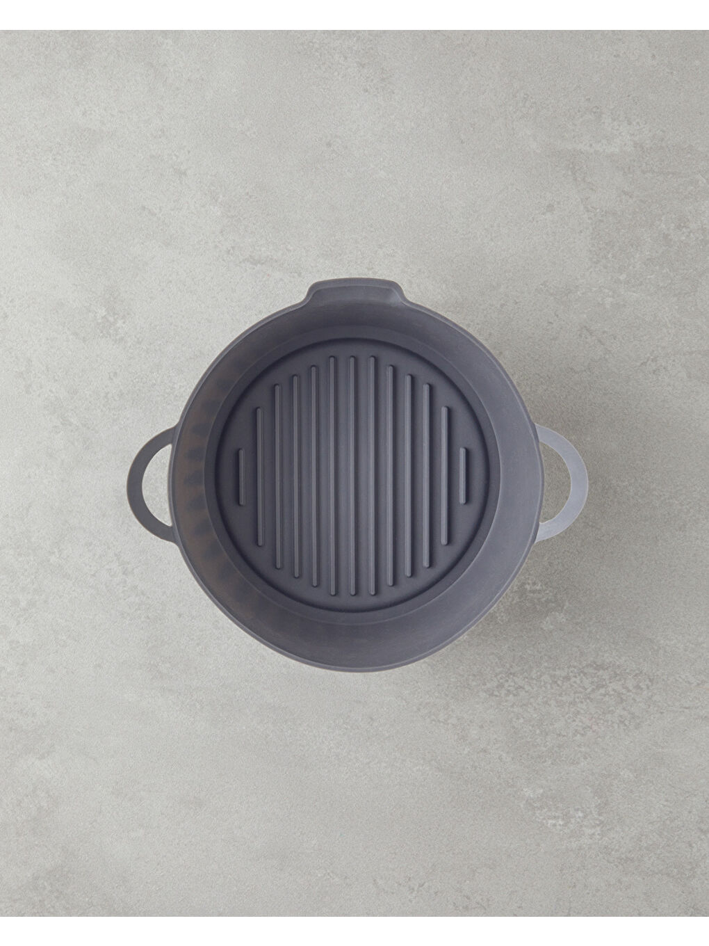 English Home Ciara Silikon Airfryer Kek Kalıbı 23x20 cm Gri