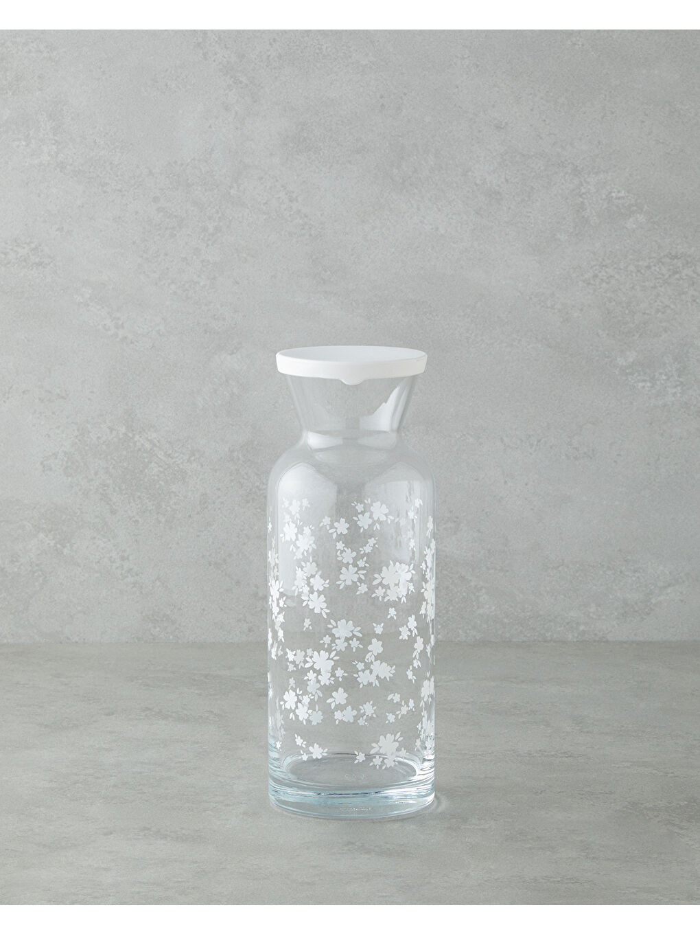 English Home Coral Cam Sürahi 1260 ml Beyaz