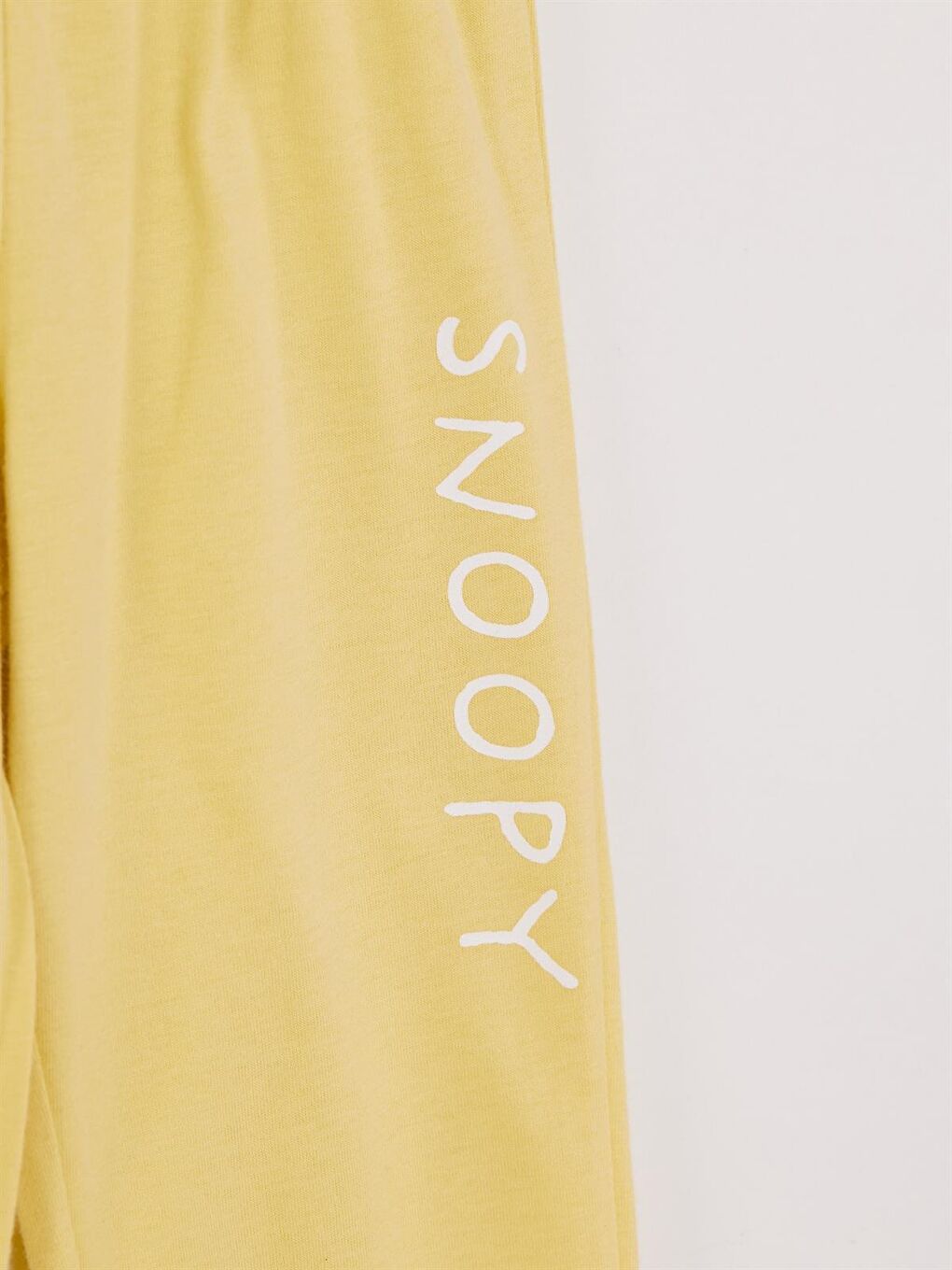 Sarı Snoopy Lisanslı Çocuk 2'li Takım 21648-2