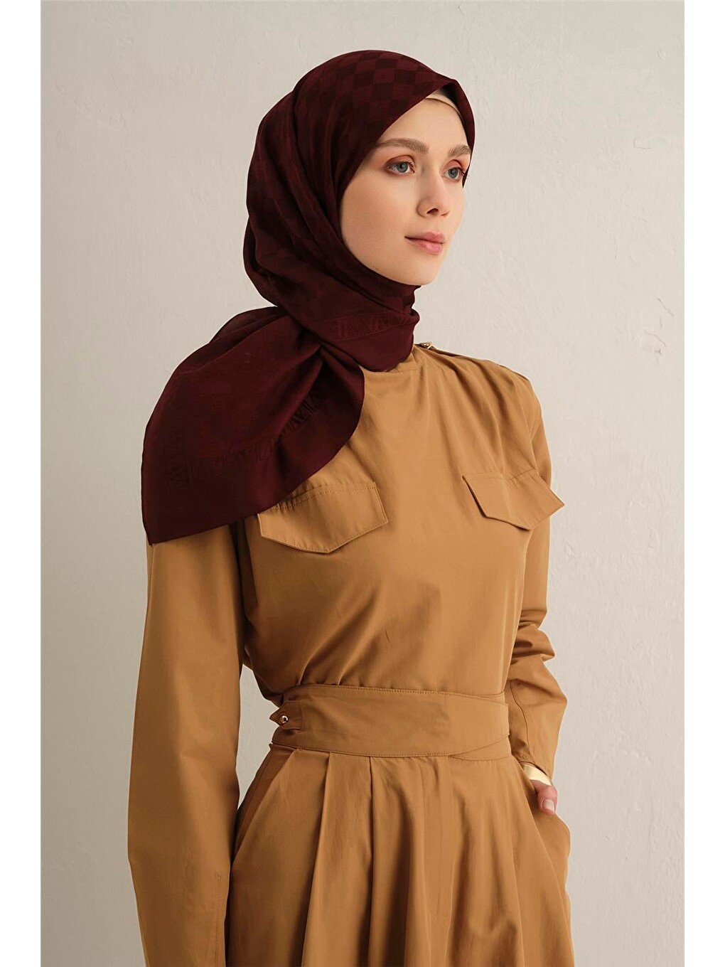 Bordo Pamora Eşarp 2 32