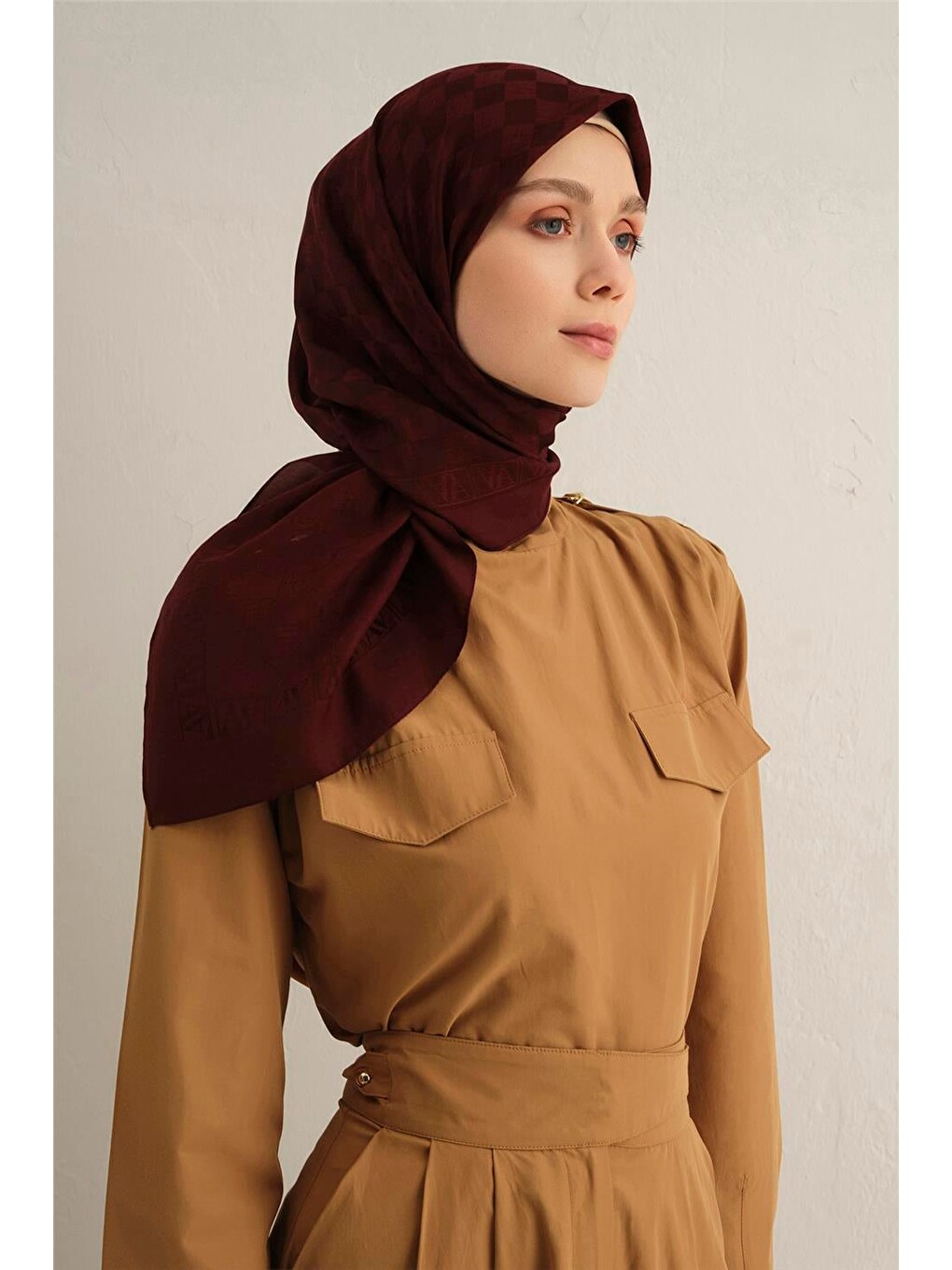 Bordo Pamora Eşarp 2 32-1