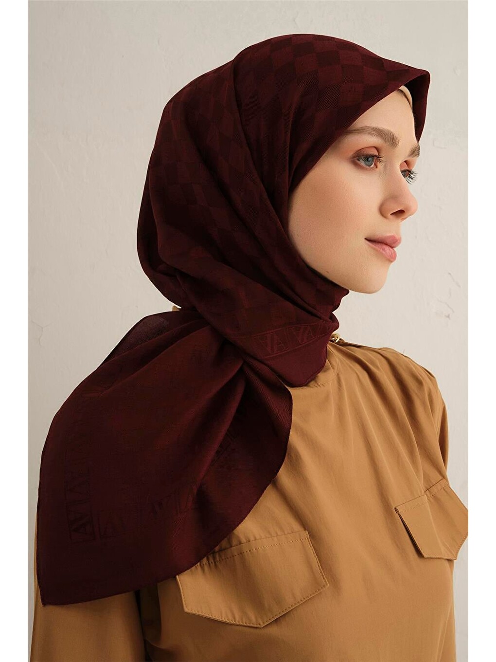 Bordo Pamora Eşarp 2 32-2