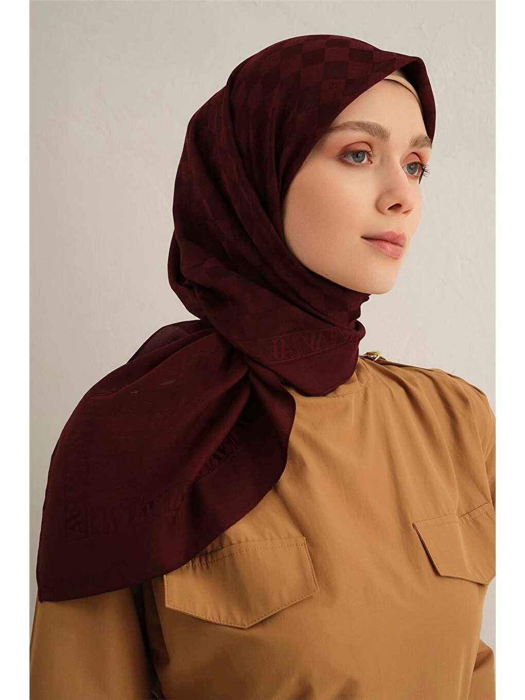 Bordo Pamora Eşarp 2 32-3
